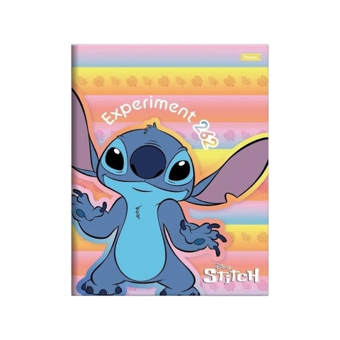 Caderno de brochura Stitch 80fls