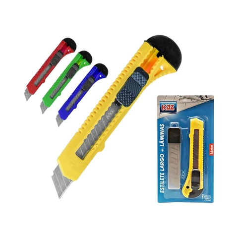 Estilete largo com lâminas