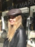 Beret leather or carpincho hat / Boina de cuero - buy online