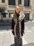 Fox & Suede Lace coat - online store