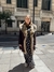 Fox & Suede Lace coat - buy online