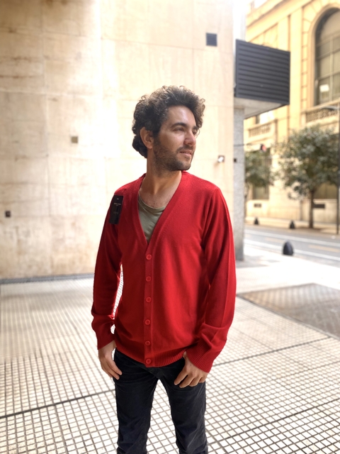 CARDIGAN CON BOTONES - HOMBRE