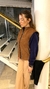 Ladies Polo vest with zipper on internet