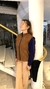 Ladies Polo vest with zipper