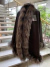 Greyish Brown cashmere & fox groenland cape