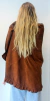 Capa ruffles suede - online store