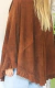 Image of Capa ruffles suede