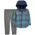 Carter´s Set 2 Piezas Camisa Capucha Pantalon Cuadrille