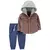 Carter´s Set 2 Piezas Camisa Capucha Pantalon Cuadrille