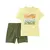 Set 2 Piezas Remera Mangas Cortas Short