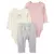 Carter´s Set 3 Piezas Bodies Mangas Largas Pantalon Ratoncito
