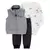 Carter´s Set 3 Piezas Body Mangas Largas Chaleco Pantalon