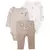 Carter´s Set 3 Piezas Bodies Mangas Largas Pantalon Osito