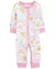 CARTER´S OSITO-PIJAMA ALGODÓN CIERRE TROPICAL ROSA
