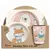 Set Vajilla para Bebé con Cubiertos Bambú Animales