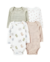 Pack x4 Bodys de Algodón Manga Larga Carter’s - comprar online
