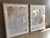 Dupla de Quadros Floral em Tons de Nude Claro - comprar online