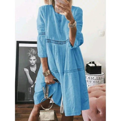 Vestido Midi Manga 3/4 Laise Renda Plussize - Belíssima Atelier Artesanal  sob medidas online 
