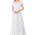 vestido longo estilo cigana rodado branco - comprar online