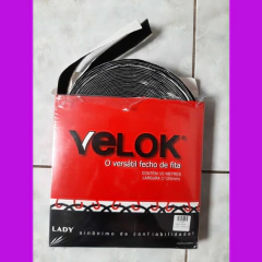 Velcro Rolo 10 Metros Preto