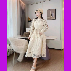 vestido de festa renda bordada det artesanais luxo s medidas - comprar online