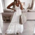Vestido Longo Renda Guipir Festa Civil Pre Wedding Noiva - loja online