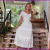Vestido Longo Branco Renda Guipir Civil Prewedding