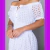 Vestido Branco Bordado Lese Casamento Civil Noivado Festa - Belíssima Atelier Artesanal  sob medidas online 