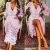 Vestido Longo Renda Guipir Madrinha Festa - comprar online