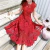Vestido Renda Grupir Bordada Retro Artesanal Princesa - comprar online