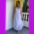 Vestido Branco Algodão Bordado Lese Civil