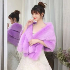Estola de pelo Alto Lilas Casamento Festa - comprar online