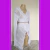 Kimono branco tricô com renda - loja online