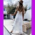 Vestido Longo Renda Guipir Festa Civil Pre Wedding Noiva - comprar online