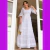 Vestido Longo Branco Algodão Laise Noiva Civil Plussize na internet