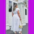 Vestido Branco Algodão Laise Noiva Civil Batizado Plus Size na internet