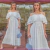 Vestido Longo Branco Renda Guipir Civil Pre Wedding Noiva na internet