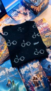 Camiseta Preta Unissex Potter