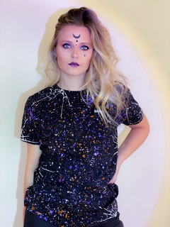 Combo Camiseta especial Halloween Preta COM TEIA - comprar online