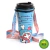 Copo com Tampa Canudo e Fita 1000 ml One Piece - Tony Chopper