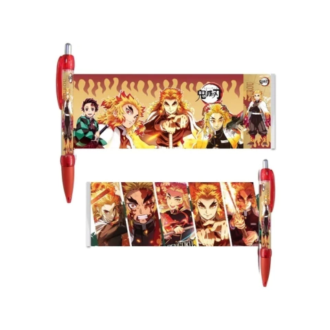 Caneta Preta 0.7 mm Demon Slayer