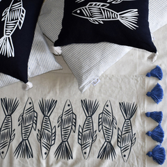 CAMINO DECORATIVO COLECCION PECES 215 cms x 50 cms - comprar online