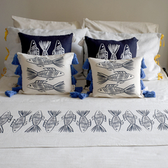 CAMINO DECORATIVO COLECCION PECES 215 cms x 50 cms - Hagakure Design Studio