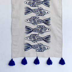 CAMINO DECORATIVO COLECCION PECES 215 cms x 50 cms