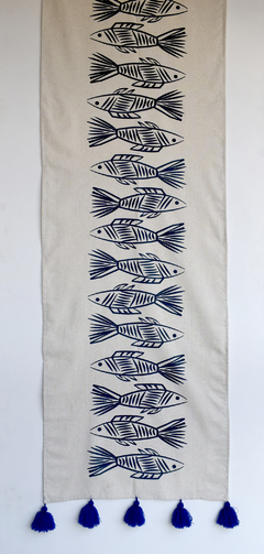 CAMINO DECORATIVO COLECCION PECES 215 cms x 50 cms en internet