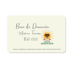 Bono de Donación Muñeca Tomasa