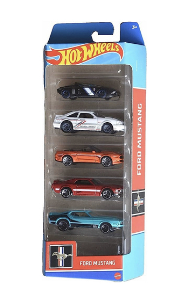 Autos Hot Wheels pack x 5