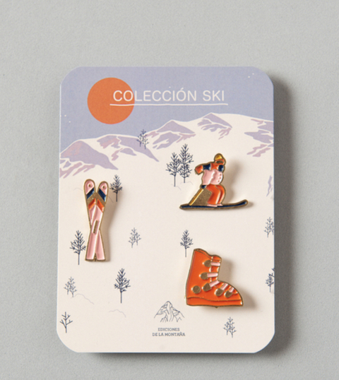 Set de pins.SKI