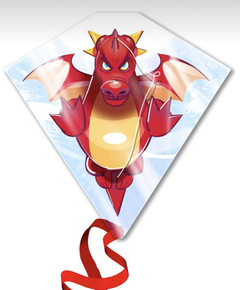 Barrilete diamante DRAGON/UNICORNIO