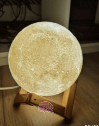 lampara 3D con proyector